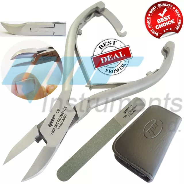 Toe Nail Cutters Nippers Clippers Chiropody Podiatry German Thick Fung Nail File