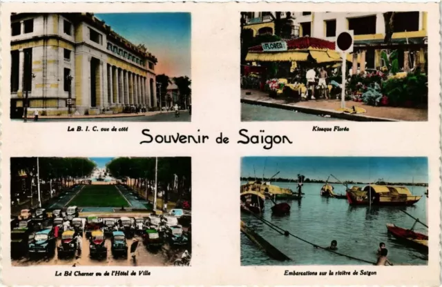CPA AK VIETNAM INDOCHINA-Souvenir de Saigon (336155)