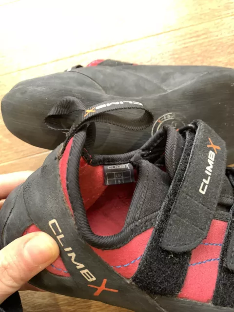 ClimbX climbing shoes UK5 2