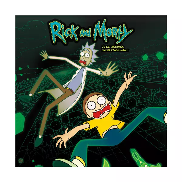 TRENDS INTERNATIONAL CARTOON Network Rick and Morty 2024 12 x 12 Wall