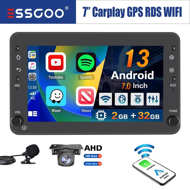 Autoradio Android 13 Carplay GPS CAM per Alfa Romeo 159 Auto Sportiva Brera Spider