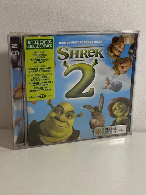 Shrek Computer Cd SHREK 2 - Limited Edition - Motion Picture Soundtrack CD - 2 Disc £5.99 ...