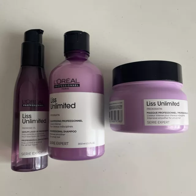 ~Loreal Professionnel Liss Unlimited Set~