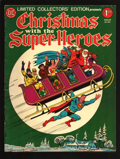 Limited Collectors Edition-Treasury edition-Christmas With the Superheroes #C...