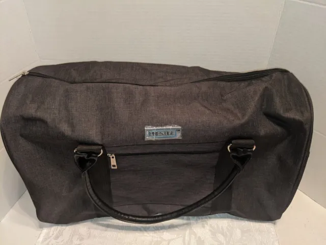 CRG Prestige Duffle Travel Carry On  Luggage  Bag Gray 19x14 Lightweight NWOT