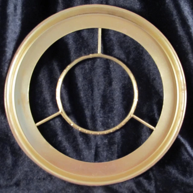 7& BRASS RING Shade Holder for ALADDIN alladin oil kerosene lamp 3 & 1/