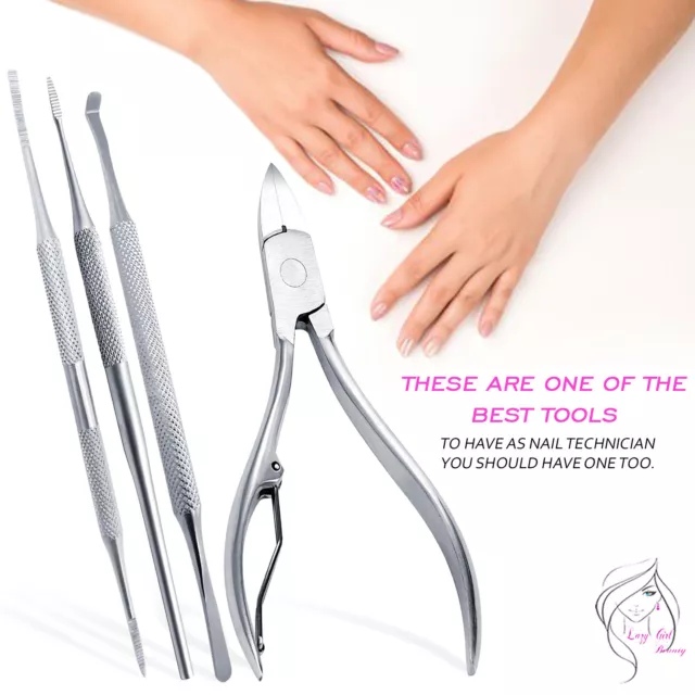 Professional Toe Nail Clippers Noir Dossier Incarné Ongle Outils Pour Épais