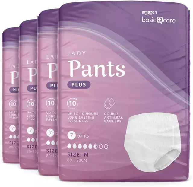 Lady Pants Plus Medium Blasenschwäche Inkontinenz Hosen Windelhose 28 Stück ✅