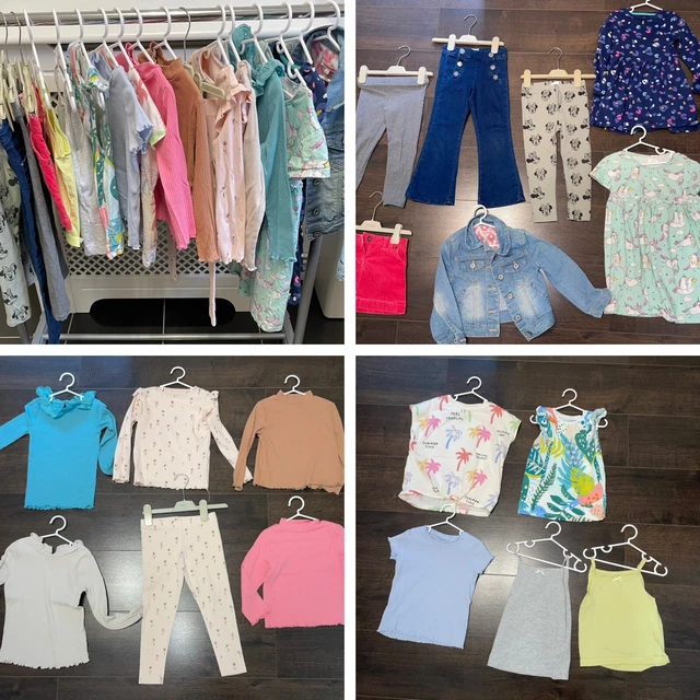 Pacchetto vestiti per ragazze età 3-4 anni