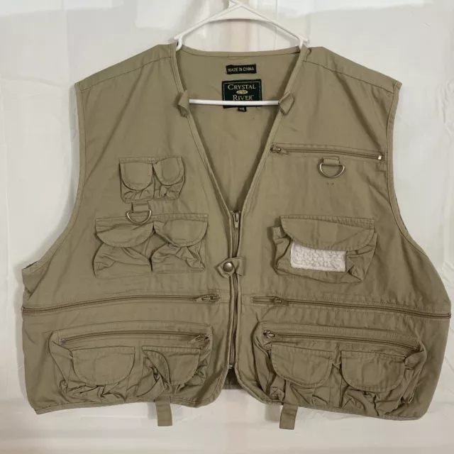 Allen Company Ultra-Light Gallatin Fly Fishing Strap Vest, Olive