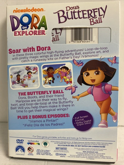 DORA’S BUTTERFLY BALL DVD Nickelodeon Full Screen $4.77 - PicClick