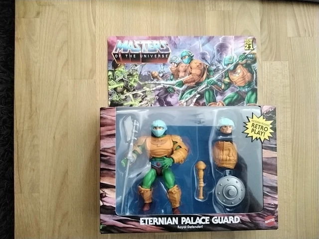 Master of the Universe Origins Set "Eternian Palace Guard" Moc/ US Karte Neu Ovp