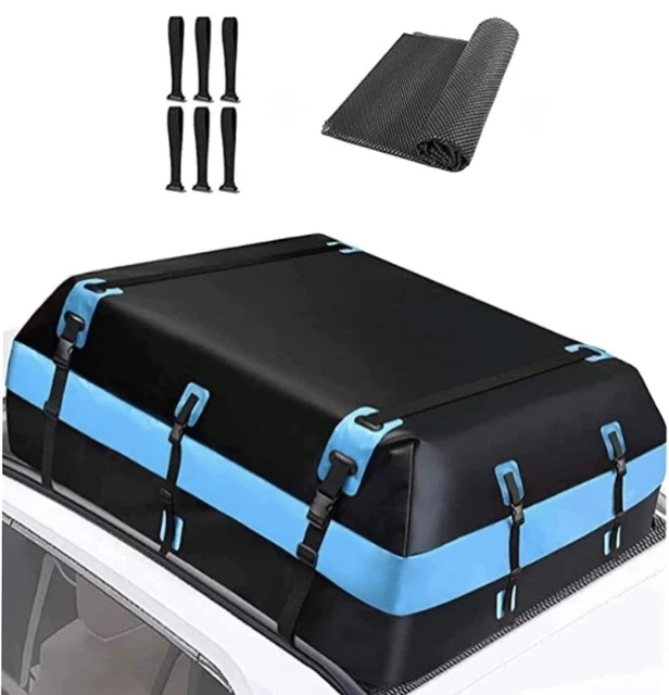 15 CUBIC WATERPROOF Cargo Roof Top Carrier Bag Rack Storage Luggage Car