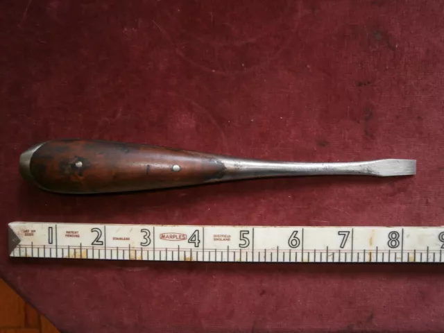 Vintage perfect pattern screwdriver 8''