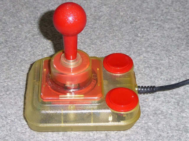 Joystick Retrò Funzionante Joystick Competition Pro Per Commodore, Amiga, Atari ST - Usato, Funzionante, Retro Gaming Joystick Nintendo Switch 2