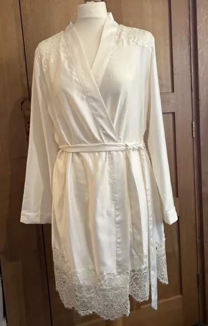 TED BAKER TIE The Knot Kimono Ivory Size 8 10 35.00 PicClick UK