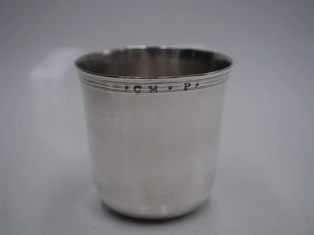 RARE TIMBALE CURON En Argent Massif Epoque 18 Eme Paris 1783 EUR 185,00 ...