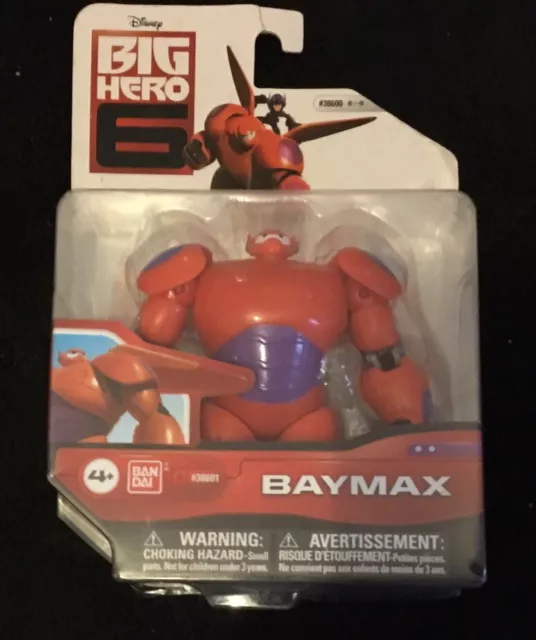 Big Hero 6 Baymax  figure Ban Dai Rare New Sealed