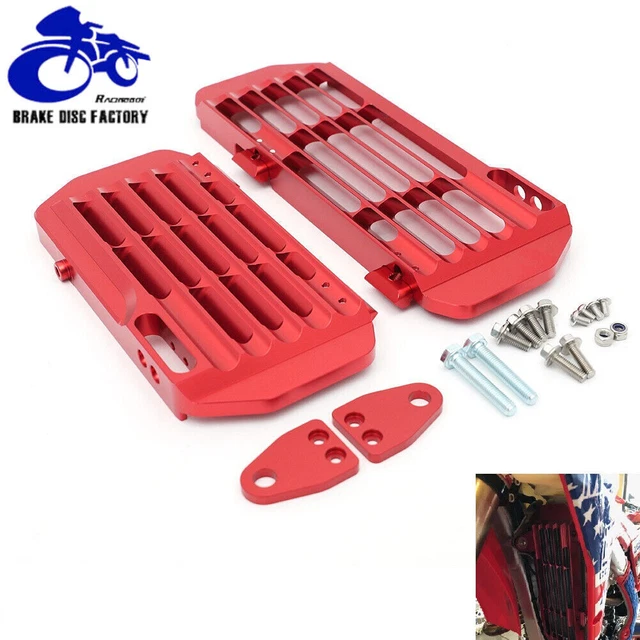 For Honda CRF250R 2018 CNC Aluminum Radiator Guard Braces CRF450R CRF450RX 17-20