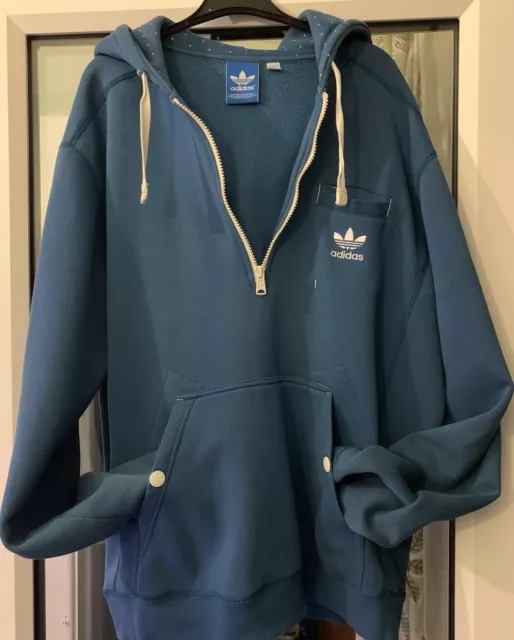 Men’s  Adidas Zipped Hoodie  large