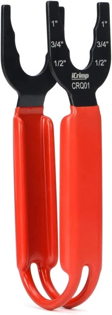 Herramienta de extracción usada de tanga de desconexión Icrimp CRQ01 tamaño 1/2 pulgada, 3/4 pulgadas, 1 pulgada
