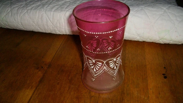 Grand vase en résine imitation ivoire - Décoration