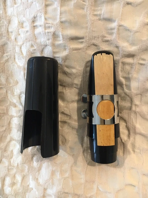 Alto Saxophone Mouthpiece Ligature & Cap- No Name