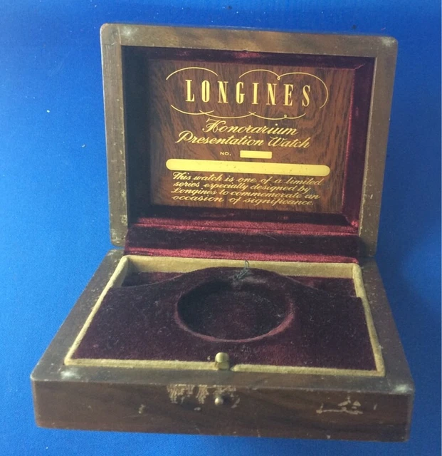 LONGINES POCKET WATCH Box Vintage EUR 199,00 PicClick FR