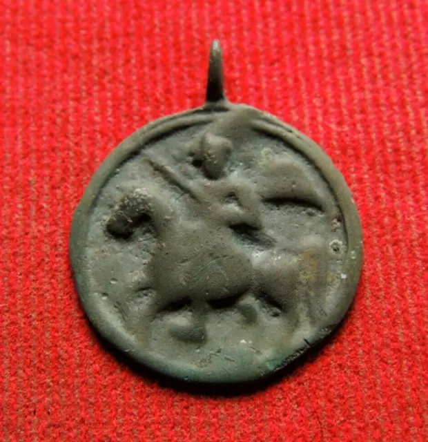 Ancient bronze Viking pendant 10th-12th century