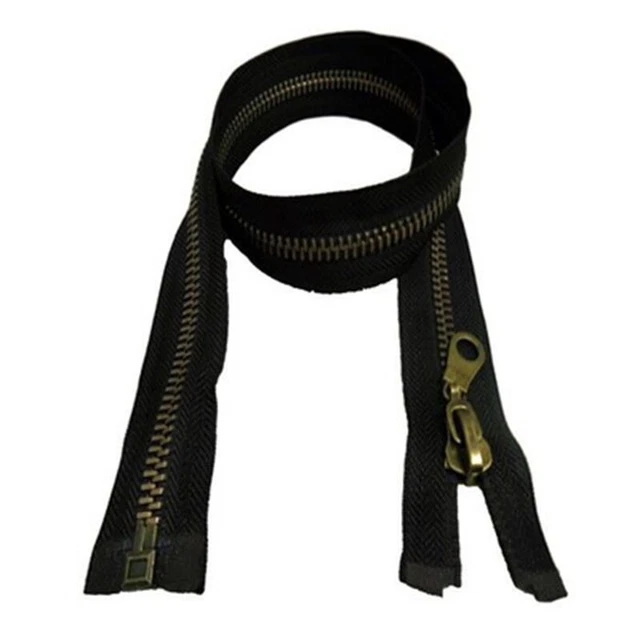 Fermeture Éclair Manteau DIY Accessoire Rechange Coudre Foyer Métal Qualité