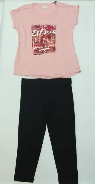 MAGLIETTA E LEGGINGS CORTO RAGAZZA scontato -40%