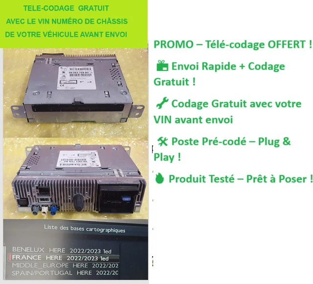 Autoradio GPS Citroën/Peugeot - Modèle RNEG2/RT6 Pour 508, C4, DS4