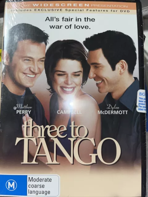 Three To Tango : Matthew Perry : NEW DVD : Region 4