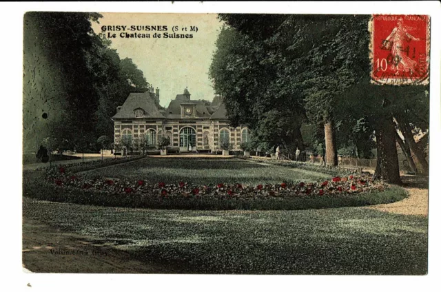 CPA - Carte postale-FRANCE - Grisy-Suisnes- Château de Suisnes-1909- VM4304