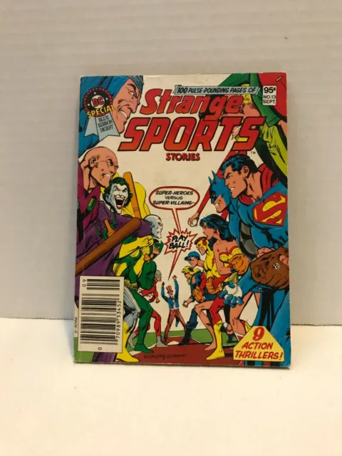 DC Special Blue Ribbon Digest #13 Strange Sports Stories 1981 - Justice League