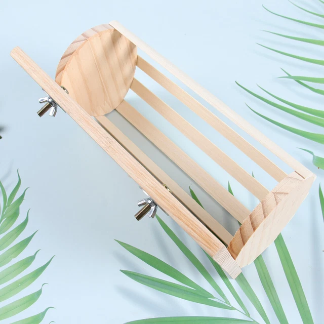 1pc Feeder Heu Stand Holz Heu Rack Chinchilla Feeder Kaninchen Lebensmittel Rack