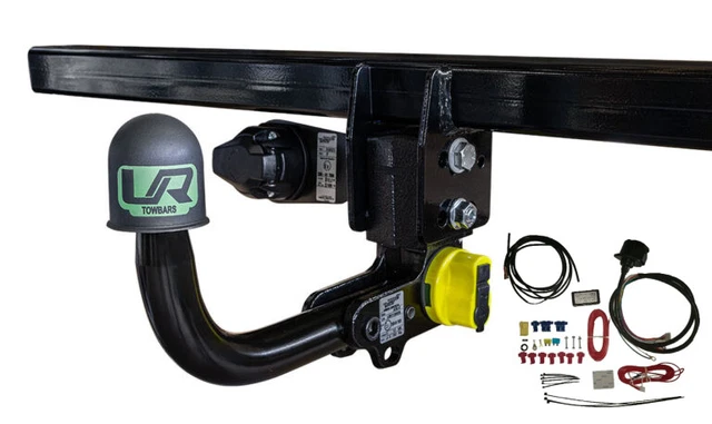 Attelage Amovible + Câblage 7 Broches Universel 12N Pour Skoda Kamiq 2019 - Noir