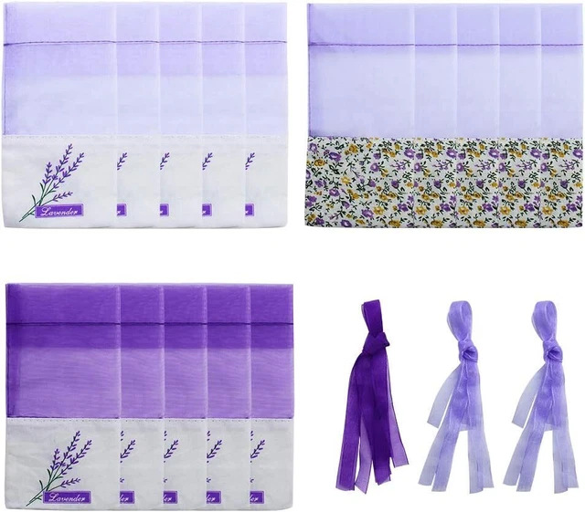 SPTwj Sacchetti per Lavanda Vuoti 15 Pezzi di Essiccata...