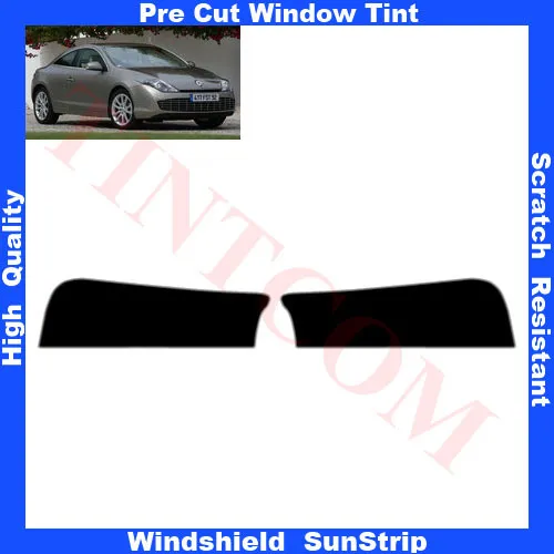 Pre Cut Window Tint Sunstrip for Renault Laguna Coupe 2008-2012 Any Shade