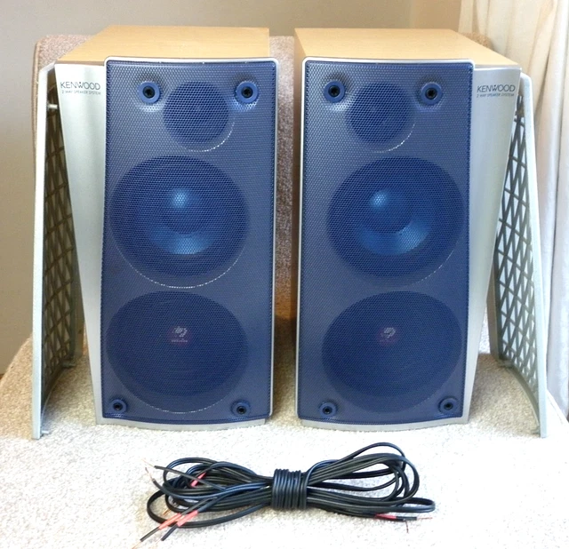 QUALITY KENWOOD LS-NV701 2-Way 120 Watts Speakers System Free