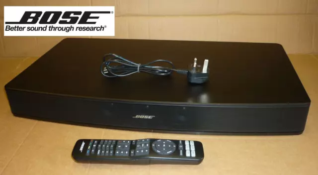 Bose Solo TV Sound System Soundbar System Series 2 in Black