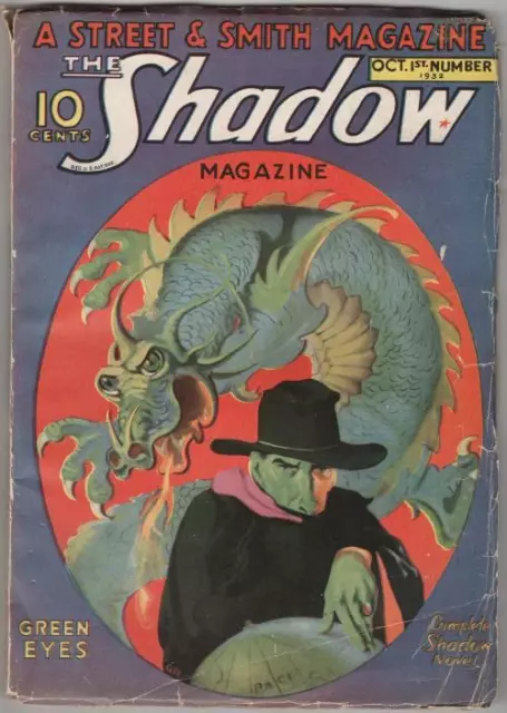 1932　by　OCT　Pulp　THE　Eyes　PicClick　SHADOW　Grant　£277.05　Green　Maxwell　UK