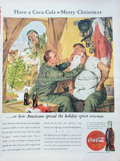 1943-coca-cola-coke-wwii-christmas-soldier-dressing-as-santa-claus