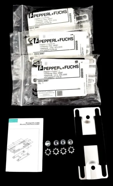 Pepperl & Fuchs, MH4-2057 Mounting Bracket, 000059, Lot of 4