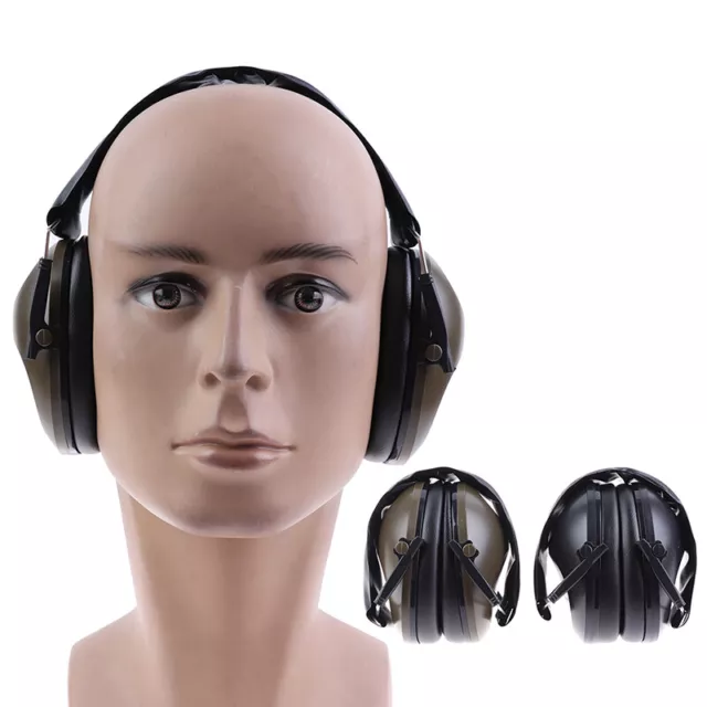Ear Protector Tactical Shooting Earmuff Adjustable Foldable Anti Noise Snore -wf