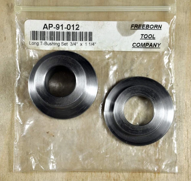New FREEBORN AP-91-012 Long Style T-BUSHING SET 3/4 bore 1-1/4 dia Shaper Cutter