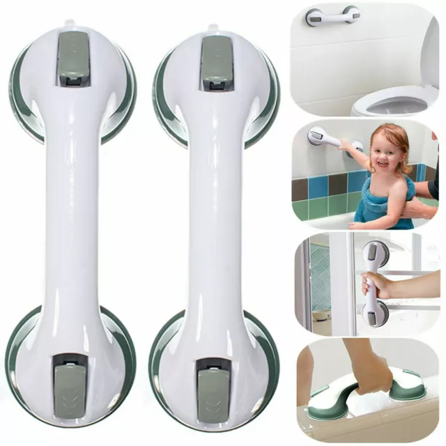 Grab Handle Support Living Aid Shower Bath Disability Suction Rail Safety Bar