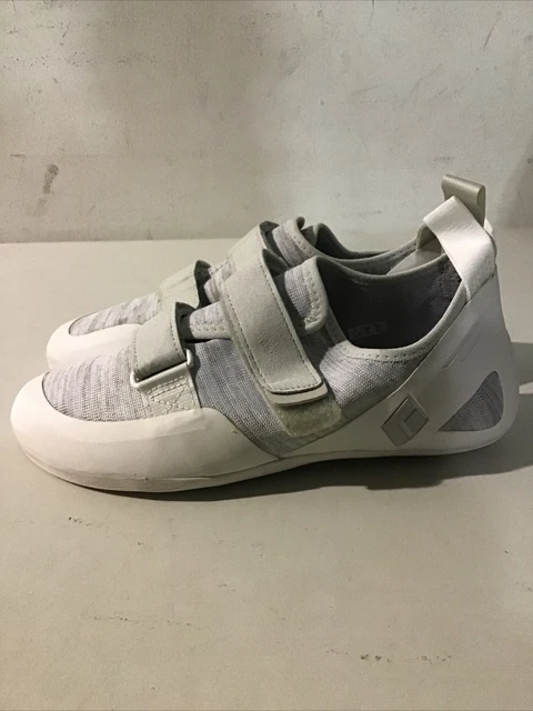 Black Diamond Womens Momentum Rock Climbing Shoes, White-Alloy Size 9