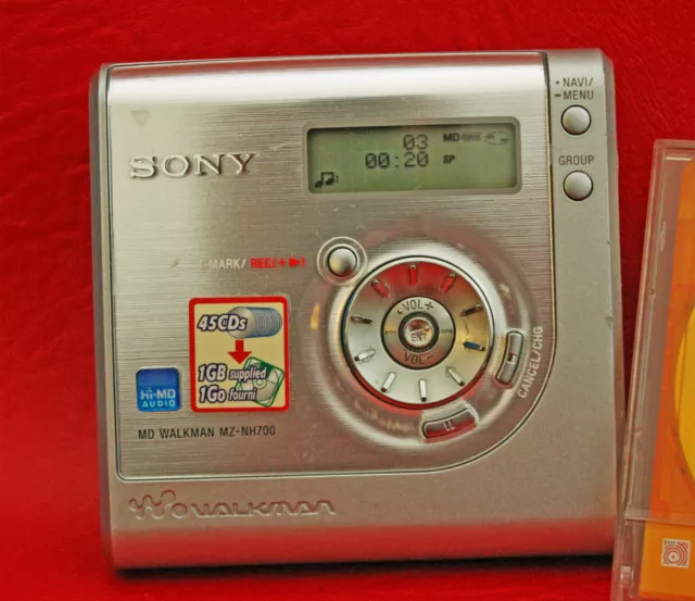 ♫♪♫♪  Minidisc Sony Mz-Nh700 Hi-Md   ♫♪♫♪♫♪