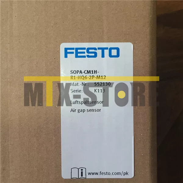 1pcs New Festo Brand new ones Sensors SOPA-CM1H-R1-HQ6-2P-M12 552130